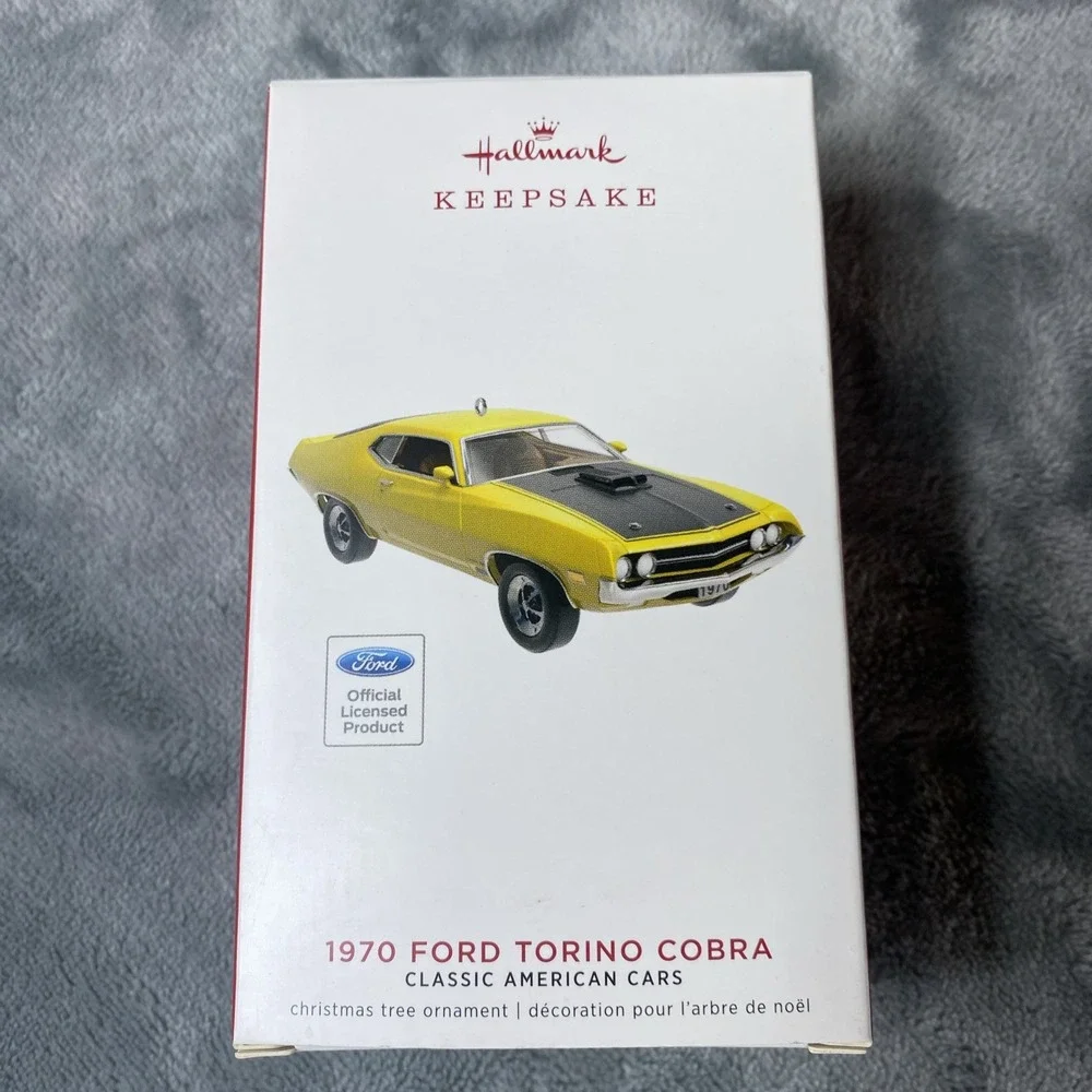 Ford Torino Cobra 1970 Classic American Cars 2019 Hallmark Keepsake With Box